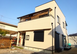 滋賀県栗東市 A邸　外壁塗装サムネイル