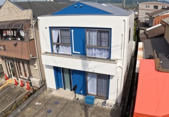 宇治市にお住まいの Yさま 外壁 フッソＲＥＶＯ1000 屋根 省エネ遮熱塗装 サーモアイＦサムネイル