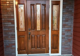 枚方市楠葉の Ｍ様 玄関ドア塗装工事サムネイル